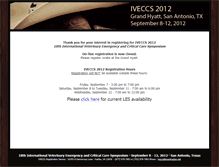 Tablet Screenshot of iveccs.expotracker.net